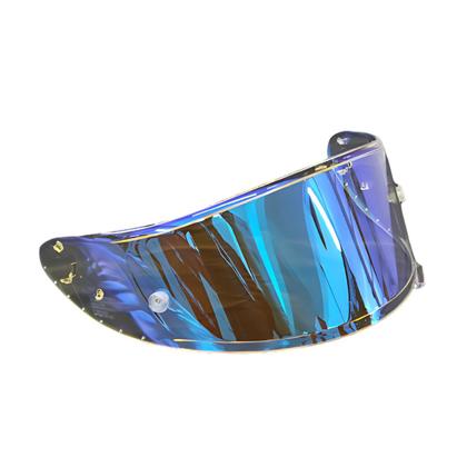 Imagem de Viseira Capacete Shoei X14 Rf1200 Nxr Revo Azul Dia E Noite