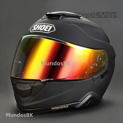 Imagem de Viseira para Capacete de Motocicleta SHOEI GT-Air, Neotec, CNS-1, TC-5, TC-9 e GT-Air 2 - com Proteção UV