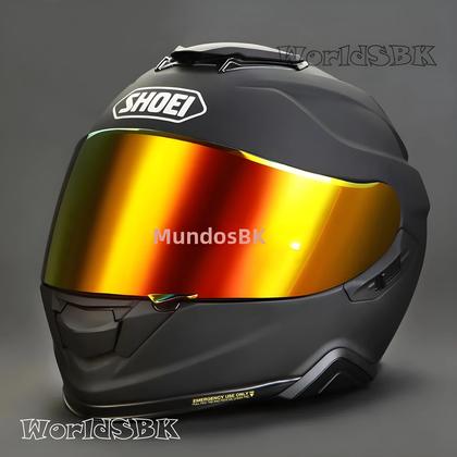 Imagem de Viseira para Capacete de Motocicleta SHOEI GT-Air, Neotec, CNS-1, TC-5, TC-9 e GT-Air 2 - com Proteção UV