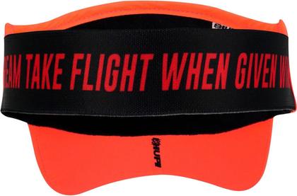 Imagem de Viseira para Corrida HUPI Asas Laranja Neon