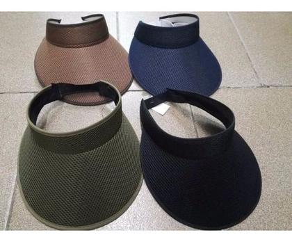 Imagem de Viseira Praia Simples Elástico Tipo Juju Tecido Leve Aba13cm