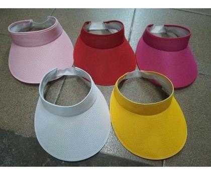 Imagem de Viseira Praia Simples Elástico Tipo Juju Tecido Leve Aba13cm