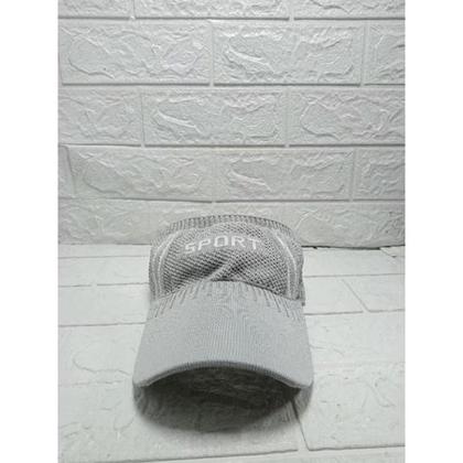 Imagem de Viseira Sport de Algodão com Elástico Viseira de Proteção ao Sol