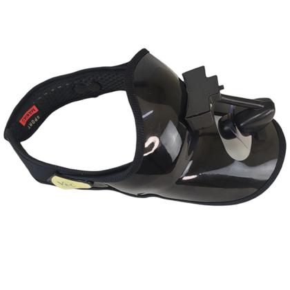 Imagem de Viseira Ventilador Chapeu Helice Praia Piscina Verao Caminhada Academia Corrida Sol Calor