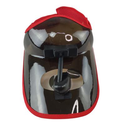 Imagem de Viseira Ventilador Esporte Lazer Chapeu Corrida Academia Caminhada Sol Praia Piscina Mar