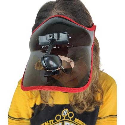 Imagem de Viseira Ventilador Esporte Lazer Chapeu Corrida Academia Caminhada Sol Praia Piscina Mar