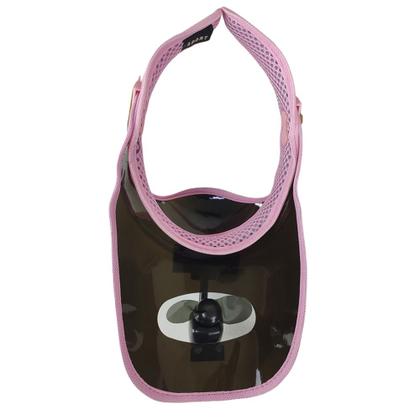 Imagem de Viseira Ventilador Piscina Sol Praia Lazer Chapeu Helice Verao Calor Academia Corrida Caminhada