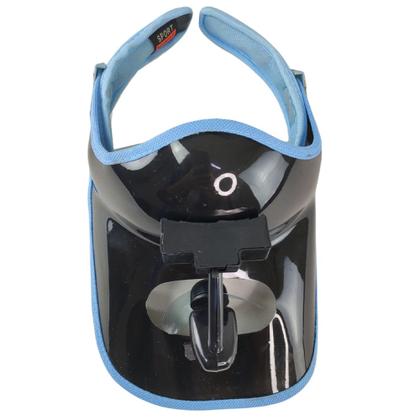 Imagem de Viseira Ventilador Sol Academia Lazer Caminhada Corrida Mar Praia Piscina Chapeu Verao