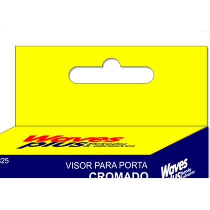 Imagem de Visor P/Porta Cromado Waves