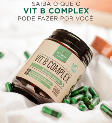 Imagem de Vit B Complex (Complexo B) com 60 Cápsulas-Nutrify
