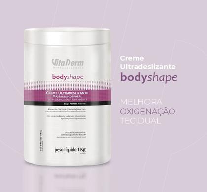 Imagem de Vita Derm Bodyshape Ultradeslizante Creme de Massagem Corporal 1kg