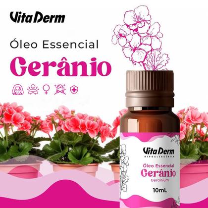 Imagem de Vita Derm Óleo Essencial de Gerânio 10ml