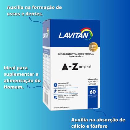 Imagem de Vitamina A - Z Original com 60 cpr - Lavitan