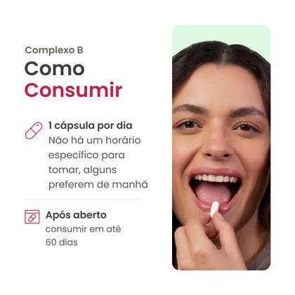 Imagem de Vitamina B com Manganês - Complexo B Vhita ( 4 potes)
