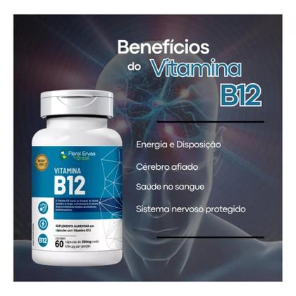 Imagem de Vitamina B12 60 Cápsulas - Floral Ervas