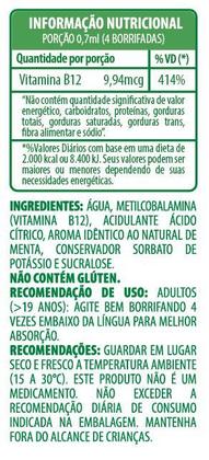 Imagem de Vitamina B12-Belt Nutrition-Spray-Sabor Menta