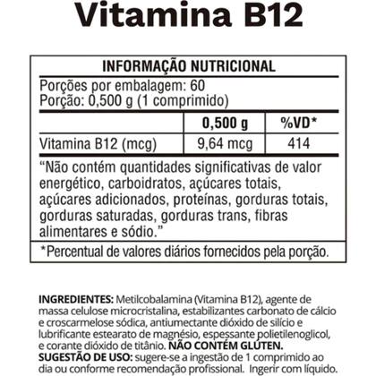 Imagem de Vitamina B12 Ocean Drop Vegana 60 Comprimidos