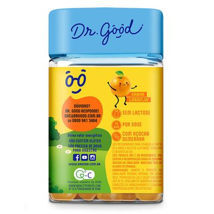 Imagem de Vitamina C DR.GOOD Kids Sabor Laranja - 60un