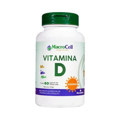 Imagem de Vitamina D 60 Cápsulas MacroCell