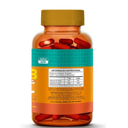 Imagem de Vitamina D3 2.000ui + Vitamina C 1000mg 90 Cápsulas
