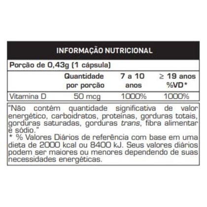 Imagem de Vitamina D3 2000Ui Com 60 Capsulas - Max Titanium