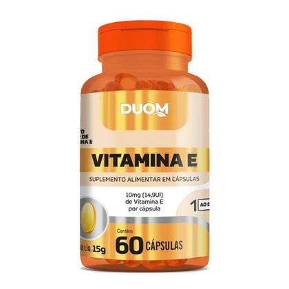 Imagem de Vitamina E 60cps (1 ao dia) Duom