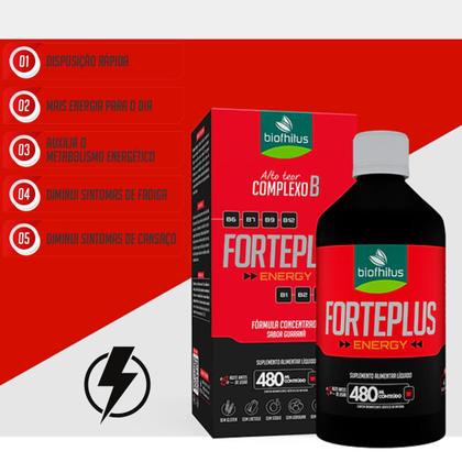 Imagem de Vitamina Forteplus Energy Guaraná 480ml - Biofhitus