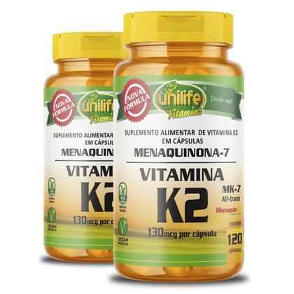 Imagem de Vitamina K2 120 Capsulas Unilife
