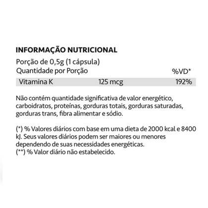 Imagem de Vitamina K2 Menaquingold 60 Capsulas Maxinutri