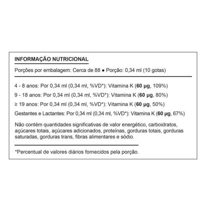 Imagem de Vitamina K2 Menaquinona Ydrosolv Yosen 30ml