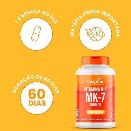 Imagem de Vitamina k2 mk7 60 caps bigens