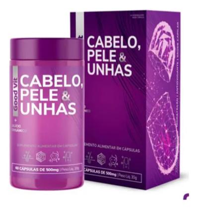 Imagem de Vitaminas Cabelo, Pele & Unhas - 60 Cápsulas - Good Vit - Goodvit