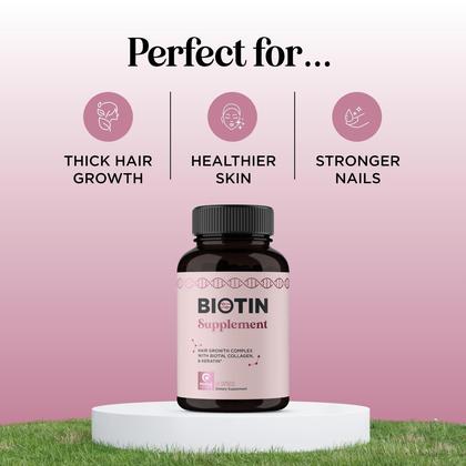 Imagem de Vitaminas para crescimento capilar Maple Holistics Cabelo mais espesso para mulheres