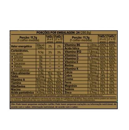 Imagem de Vitamini Juice Lata (280,8g/24Ds) - Sabor: Morango (276g)