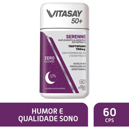 Imagem de Vitasay50+ Serenne - Humor e qualidade do sono 60 Cápsulas
