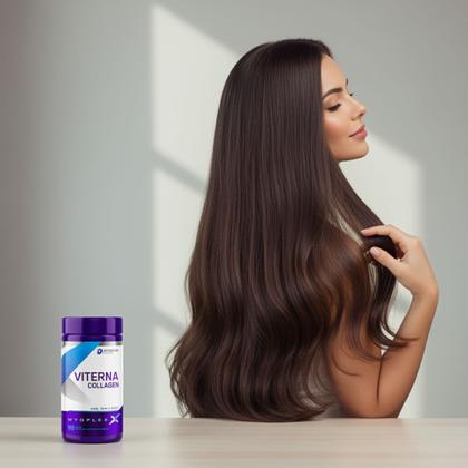 Imagem de Viterna Collagen Skin Hair Pele Cabelo Unha 60 Capsulas Myoplex