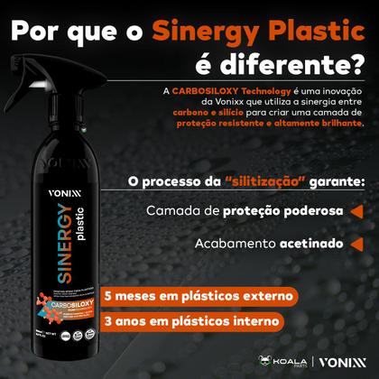 Imagem de Vitrificador Plásticos Sinergy Plastic Spray 500ml Vonixx