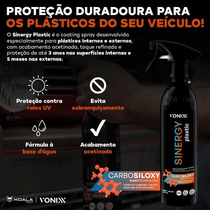 Imagem de Vitrificador Plásticos Sinergy Plastic Spray 500ml Vonixx