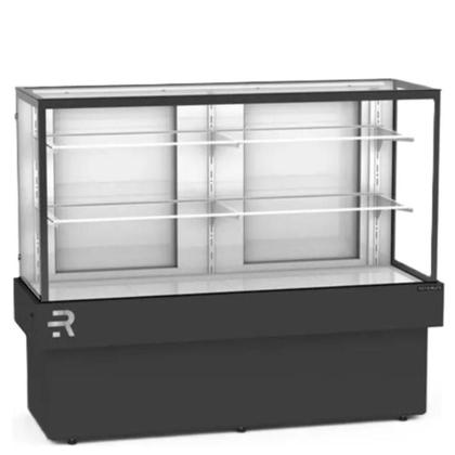 Imagem de Vitrine Refrigerado Vanguard Plus Cvpraf 1450 Preto Com Led 220V - Refrimate