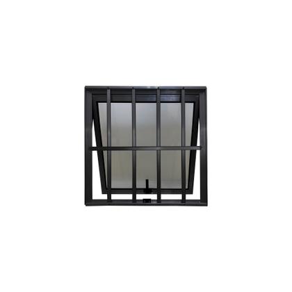Imagem de Vitro Maxim Ar Com Grade Alumínio Preto 40x60 Linha 25 Brecorimo