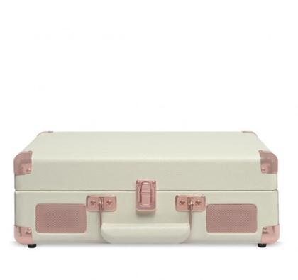 Imagem de Vitrola Toca Discos Retrô Raveo Sonetto Rose Gold USB Bluet