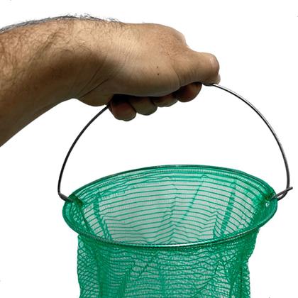 Imagem de Viveiro Sambura Funil N02 Covo Pesca Nylon 72cm Reforçado