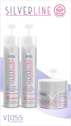Imagem de Vloss Kit Matizador Silver Line 3x300