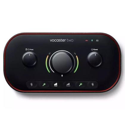 Imagem de Vocaster Two Studio Interface De Áudio Focusrite Podcast