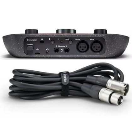 Imagem de Vocaster Two Studio Interface De Áudio Focusrite Podcast
