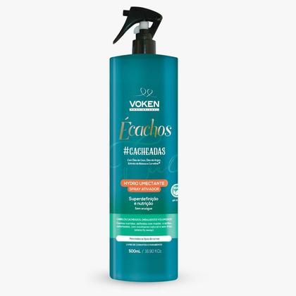 Imagem de Voken Écachos Hydro Umectante Spray Ativador de Cachos Anti-Frizz 500ml