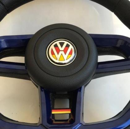 Imagem de Volante Alemanha Azul Para Gol Saveiro G5 G6