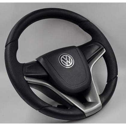 Imagem de Volante Esportivo Caminhão Volkswagen Cruze Grafite Vw 8150