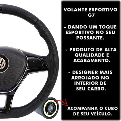 Imagem de Volante Esportivo Gol G4 G3 G2 Saveiro Volkswagen c/ Cubo