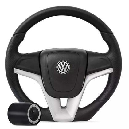 Imagem de Volante Esportivo Gol G5 Polo Novo 09-13 Novo Fox Gol G6 Voyage 08-13 S/ Airbag Camaro Cubo Vw